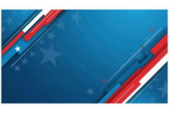 American Patriotic Background with Stars Review for Real Crafting