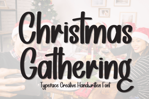 Christmas Gathering Display: A Graphic Design Asset Review for Digital Sellers