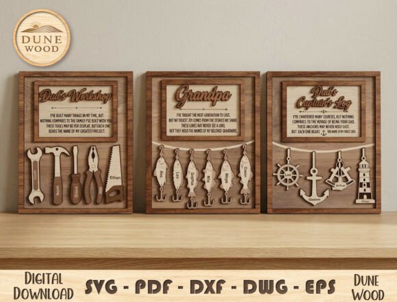 Dad Grandpa Gift Frame SVG: A Father’s Day Design Asset Worth Considering