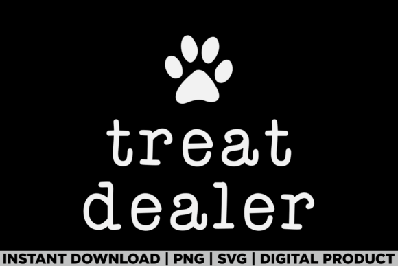 Dog Treat Dealer Funny Humor Dog Lover T-Shirt Design Review