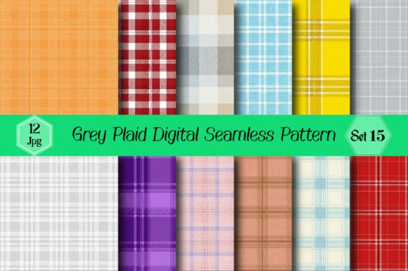 Grey Plaid Digital Seamless Pattern Review for Online Sellers
