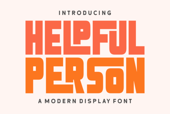 Helpful Person Display: A Polished Graphic Design Asset for Content Creators