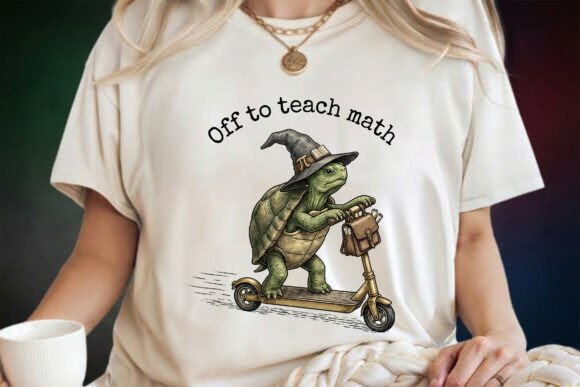 Off to Teach Math Funny Teacher Shirt for T-Shirt Designs