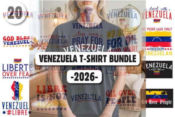 Venezuela T-shirt Bundle 2026 SVG POD: A Bold Addition to Your Branding Toolkit
